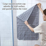 PVC Bathroom Non-slip Mat Thickened Massage Water-proof Foot Mat, 36x68cm, 40x102cm, 58x88cm