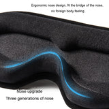 3D Eye Mask Breathable Shade Stereoscopic Nose All-In-One Sleeping Eye Mask