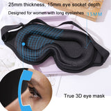 3D Eye Mask Breathable Shade Stereoscopic Nose All-In-One Sleeping Eye Mask