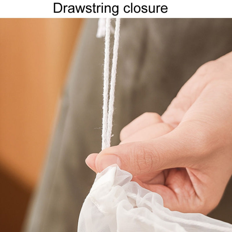 2pcs /Pack Household Soymilk Dregs Filter Bag Juice Filter Mesh Pouch, 80 Mesh, 100 Mesh