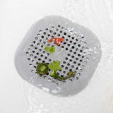Floor Drain Pad With Suction Pad Kitchen Bathroom Anti Clogging Hair Strainer Sewer Floor Drain Plugs