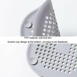 Floor Drain Pad With Suction Pad Kitchen Bathroom Anti Clogging Hair Strainer Sewer Floor Drain Plugs