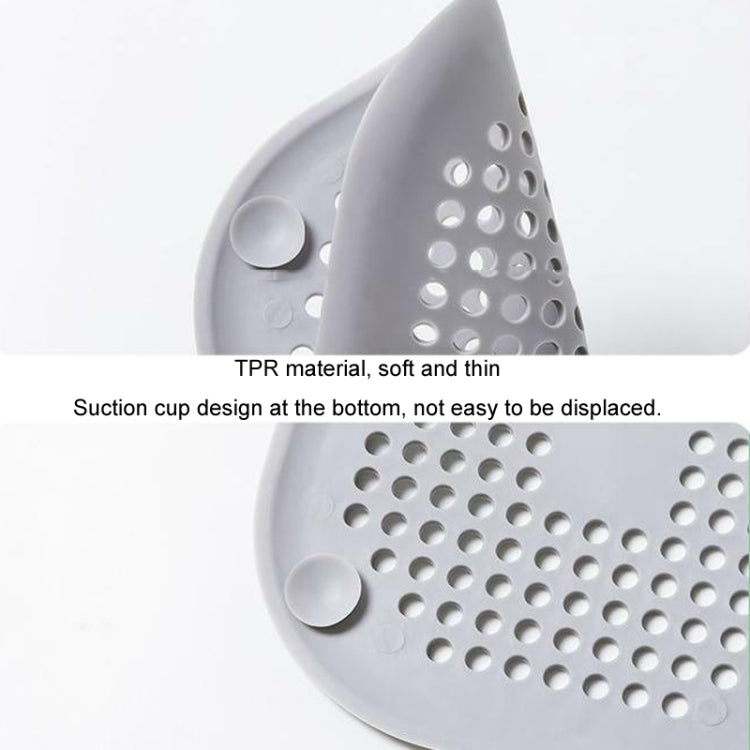 Floor Drain Pad With Suction Pad Kitchen Bathroom Anti Clogging Hair Strainer Sewer Floor Drain Plugs
