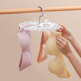 360 Degree Rotatable Sock Hanger With 20 Clips Round Laundry Drying Rack