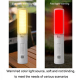 M26 Foldable Handheld Lamp Portable Triple Leaf Hook Outdoor Flashlight Multi-Functional Camping Light, 3500mAh