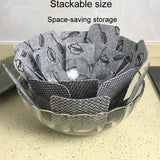 Anti-Scald Heat Insulation Felt Pot Mat Non-Woven Pot Bottom Protector Pads, 3pcs /Set 26+35.5+38cm