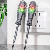 High Torque High Bright Electrician Tester Smart Test Breakpoint Specific Screwdriver, Straight, Phillips