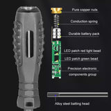 High Torque High Bright Electrician Tester Smart Test Breakpoint Specific Screwdriver, Straight, Phillips