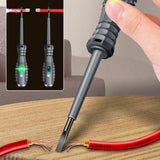 High Torque High Bright Electrician Tester Smart Test Breakpoint Specific Screwdriver, Straight, Phillips