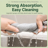 20 x 20cm Silver Wire Wipes Dish Towel Household Cleaning Degreasing Steel Wire, 10pcs Single Layer, 10pcs Double Layer