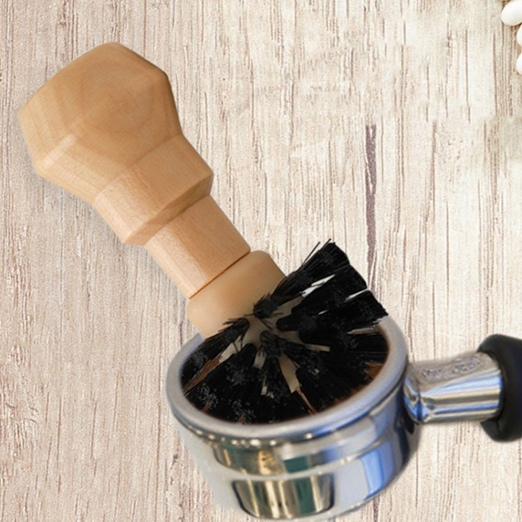 Coffee Powder Cleaning Brush Coffee Machine Brewing Heading Sweeping Brooch, Small, Large
