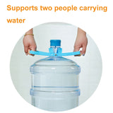 Thickened Pure Water Bucket Water Lifter Labor-saving Water Lifting Aid, Yellow, Blue