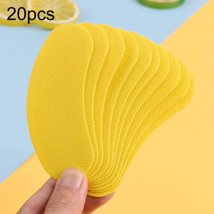 2packs Disposable Portable Deodorizing Insole Paste Remove Odor Absorb Foot Sweat Insole Deodorizing Artifacts