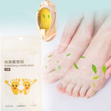 2packs Disposable Portable Deodorizing Insole Paste Remove Odor Absorb Foot Sweat Insole Deodorizing Artifacts