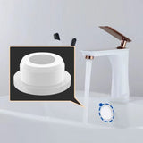 20pcs Universal Wash Basin Overflow Hole Push-type Plug Cap
