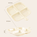 Multipurpose Quad Compartment Side Dish Kitchen Storage Spice Tray