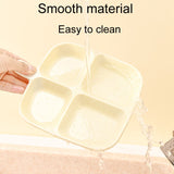 Multipurpose Quad Compartment Side Dish Kitchen Storage Spice Tray