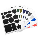 Self-Adhesive Down Jacket Patch Stickers Nylon Fabric Stickers Seamless Clothes Repair Hole Decals, C Model, C Model Glossy, D Model No. 1, D Model No. 2, D Model No. 3, D Model No. 4, Whole Sheet, Whole Sheet Glossy