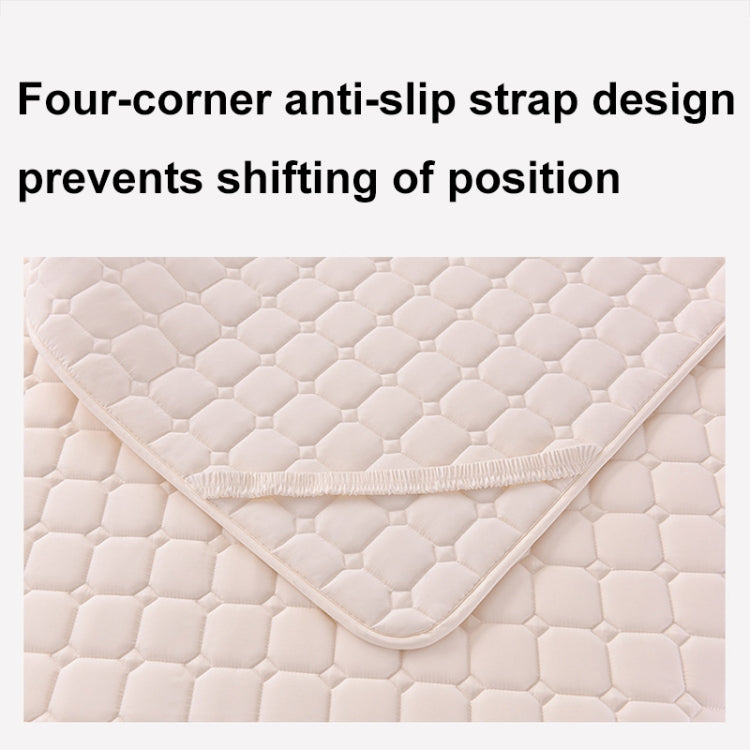 Soft And Breathable Soybean Cotton Thickened Non-Slip Mattress Pad, 90x200cm, 120x190cm, 120x200cm, 135x200cm, 150x190cm, 150x200cm, 180x200cm, 180x220cm, 200x220cm