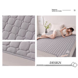 Soft And Breathable Soybean Cotton Thickened Non-Slip Mattress Pad, 90x200cm, 120x190cm, 120x200cm, 135x200cm, 150x190cm, 150x200cm, 180x200cm, 180x220cm, 200x220cm