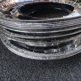 10pcs /Pack Gas Stove Oil-Proof Pad Cooktop Tinfoil Circle Kitchen Aluminum Foil Cleaning Mat, Round, Square, Thickened Round, Thickened Square