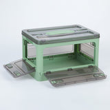Folding Plastic Storage Box Stackable Storage Organizer with Wheels, White 37 x 26.5 x 22 cm, Yellow 37 x 26.5 x 22 cm, Green 37 x 26.5 x 22 cm, White Wooden Lid 37 x 26.5 x 22 cm, Yellow Wooden Lid 37 x 26.5 x 22 cm                               ...