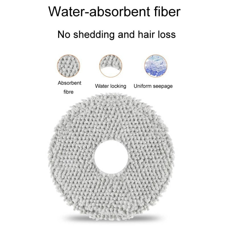 For Ecovacs X2 / X2 Pro Vacuum Cleaner Accessories, Roller Brush, Side Brush White, Side Brush Black, Mop, Dust Bag, Filter