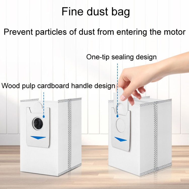 For Ecovacs X2 / X2 Pro Vacuum Cleaner Accessories, Roller Brush, Side Brush White, Side Brush Black, Mop, Dust Bag, Filter