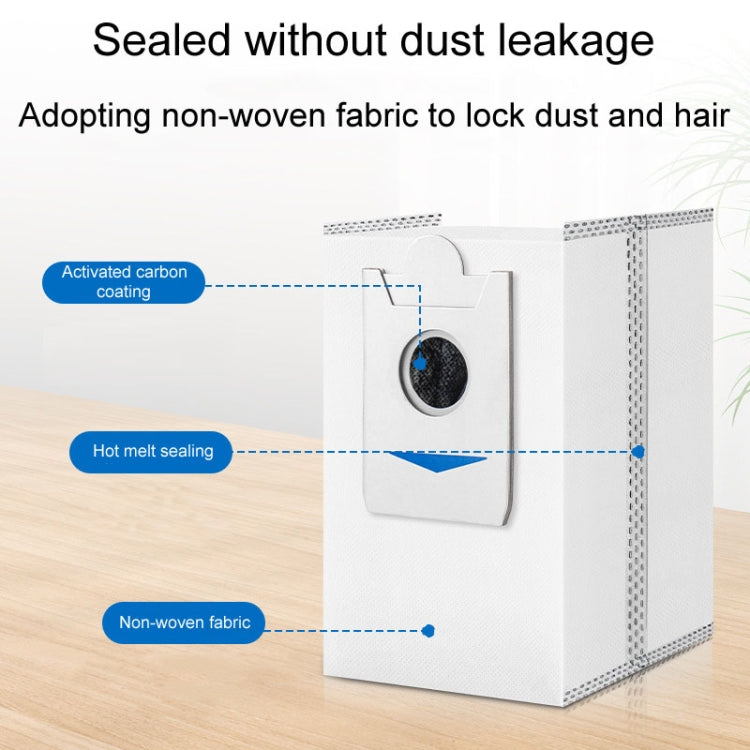 For Ecovacs X2 / X2 Pro Vacuum Cleaner Accessories, Roller Brush, Side Brush White, Side Brush Black, Mop, Dust Bag, Filter