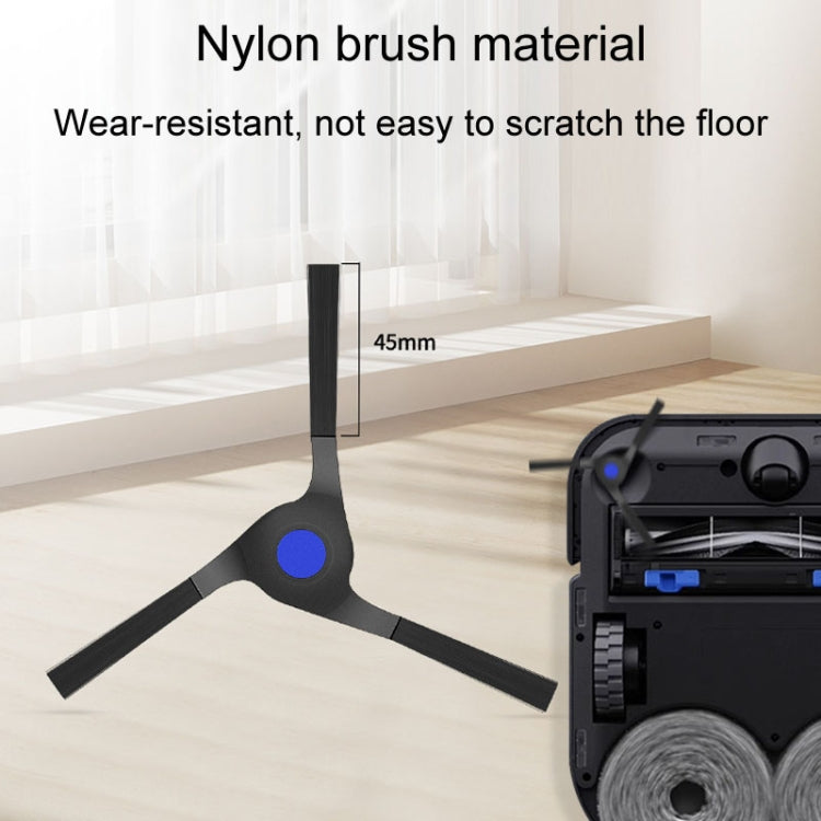 For Ecovacs X2 / X2 Pro Vacuum Cleaner Accessories, Roller Brush, Side Brush White, Side Brush Black, Mop, Dust Bag, Filter