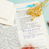 Transparent Convenient Memo Stickers Student Notes Sticky Stickable Bookmarks, 4packs Small, 4packs Medium, 4packs Large