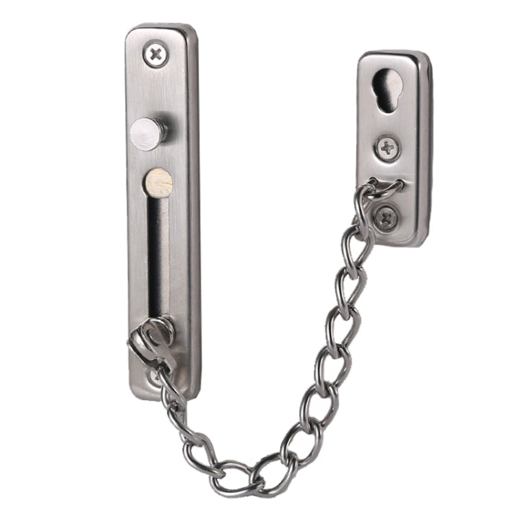 With Insurance Door Buckle Security Chain Anti-burglary Door Chain Latch Household Door Inside Reverse Lock Anti-burglary Buckle, Brushed Stainless Steel, Red Bronze, Ancient Copper, Matte Black
