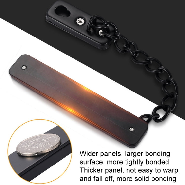 With Insurance Door Buckle Security Chain Anti-burglary Door Chain Latch Household Door Inside Reverse Lock Anti-burglary Buckle, Brushed Stainless Steel, Red Bronze, Ancient Copper, Matte Black