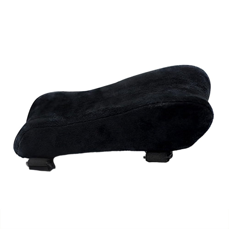 Curve Three-dimensional Support Memory Foam Office Chair Armrest Pad, Black, Gel Grid, Grid, Gray Grid, Gray