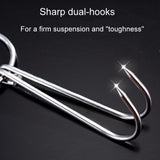 Stainless Steel Double Ring Duck Cooker Hanger Outdoor Barbecue Hanging Hook Stand, 3 Centi Small Ring 23cm, 3 Centi Small Wax Ring 24.5cm, 3 Centi Large Wax Ring 33cm, 3 Centi Medium Wax Ring 29cm, 4 Centi Steel Thick Short 24cm                      ...