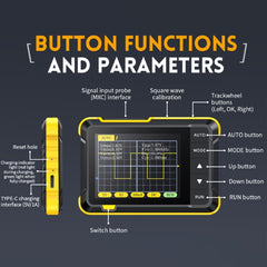 FNIRSI Handheld Small Digital Oscilloscope For Maintenance - Zen Craft