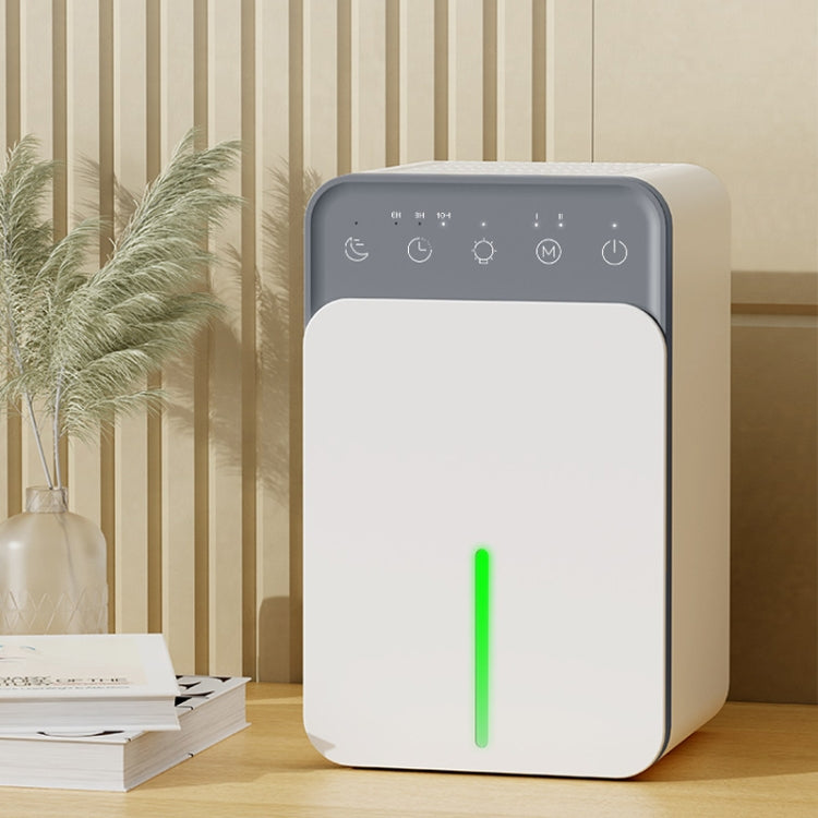 1500ml Semiconductor Dehumidifier with Automatic Defrost Function, Timer, Sleep Mode, US Plug, EU Plug