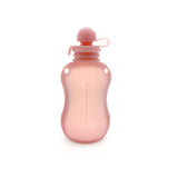 150ml Reusable Silicone Baby Food Pouches Refillable Squeeze Storage Containers, 150ml Blue, 150ml Pink, 150ml Beige