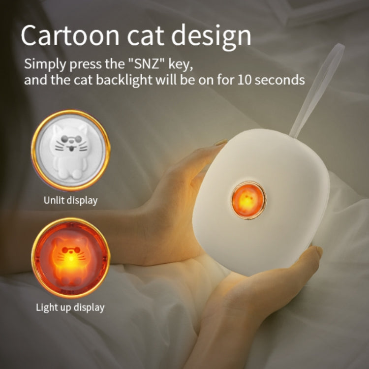 Silent Vibrating Alarm Clock with Multiple Functions for Hearing-impaired People