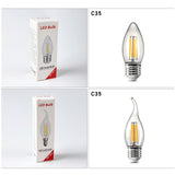 C35 Constant Current Flicker-free LED Highlight Retro Chandelier Lights, Sharp Bulbs E14-2W, Sharp Bulbs E14-4W, Sharp Bulbs E14-6W, Wax Tail E14-2W, Wax Tail E14-4W