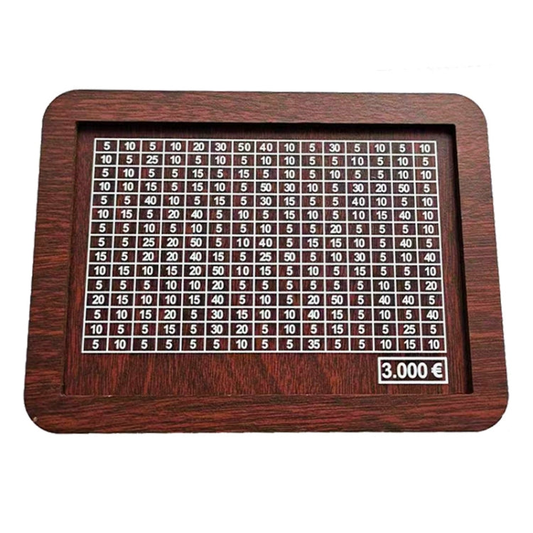 Wooden Money Box Piggy Bank With Counter Home Library Decoration, Light Brown 1000 Euros, Light Brown 2000 Euros, Light Brown 3000 Euros, Light Brown 5000 Euros, Light Brown 10,000 Euros, Dark Brown 1000 Euros, Dark Brown 2000 Euros, Dark Brown 3000 Eu...