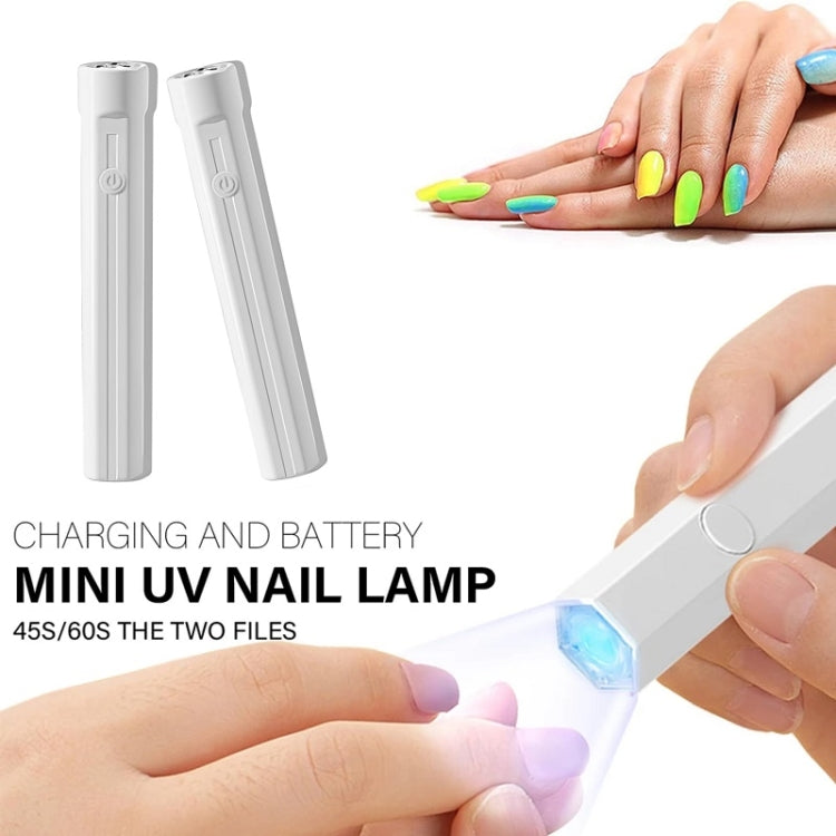 Small Portable Handheld Nail Polish Light Therapy Machine, Plug-in, Rechargeable