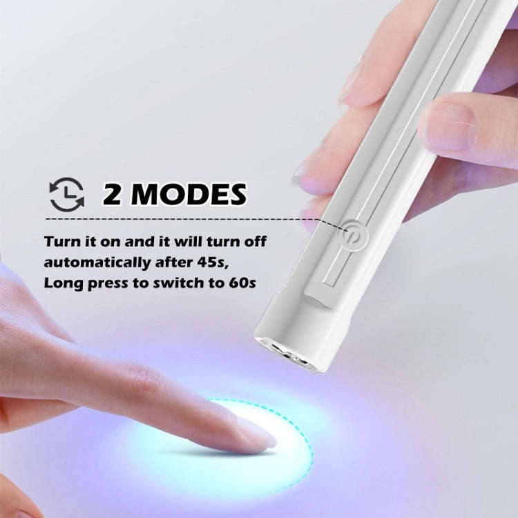 Small Portable Handheld Nail Polish Light Therapy Machine, Plug-in, Rechargeable