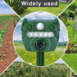 Outdoor Solar Animal Driving Device Ultrasonic Waterproof Infrared Sensor, RC-547