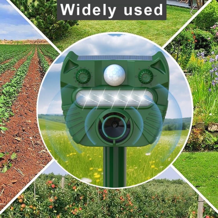 Outdoor Solar Animal Driving Device Ultrasonic Waterproof Infrared Sensor, RC-547