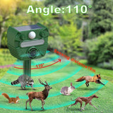 Outdoor Solar Animal Driving Device Ultrasonic Waterproof Infrared Sensor, RC-547