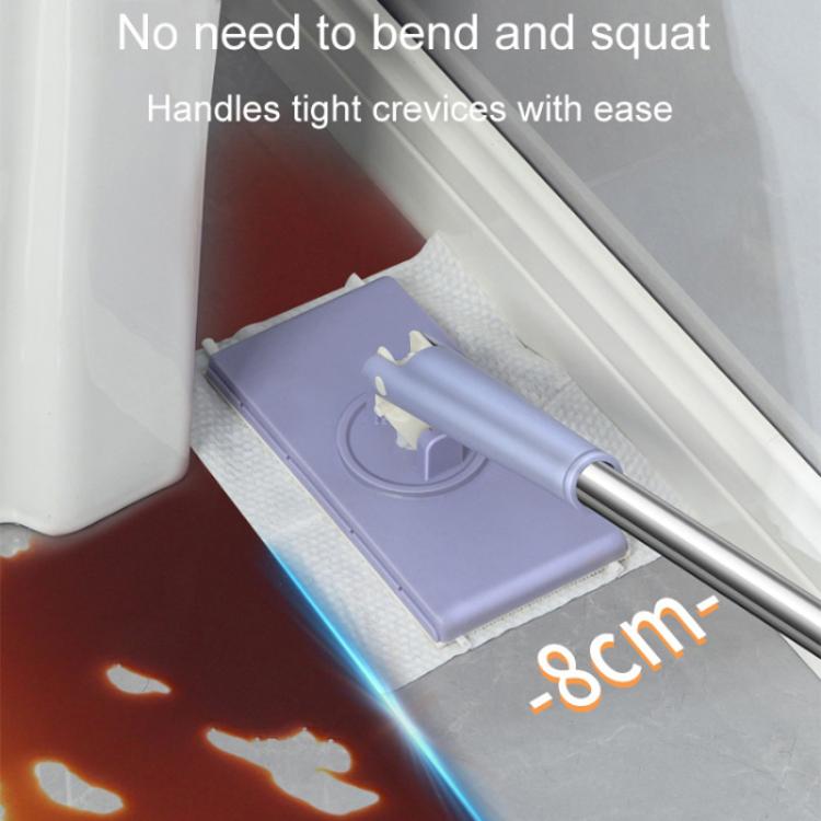Washcloth Small Mop Lazy Person Hand-Free Automatic Paper Change Mini Floor Cleaner