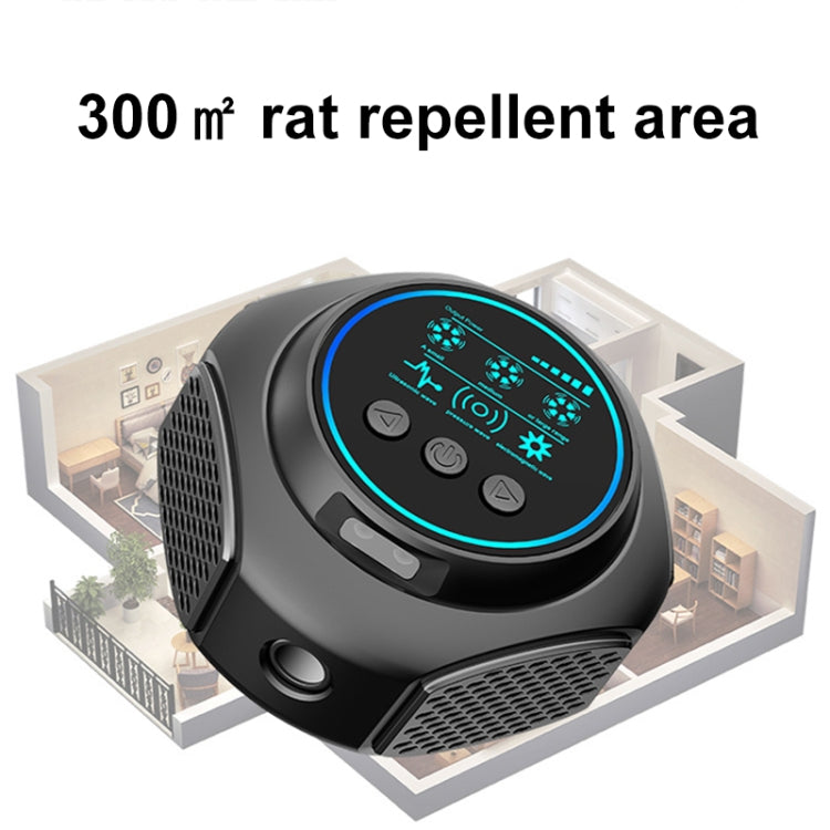 219 Intelligent Ultrasonic Multi-dimensional Frequency Conversion Home Indoor Mouse Repeller