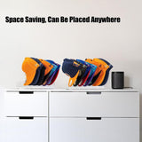 Acrylic Baseball Cap Holder Can Store 7 Baseball Caps, Transparent, Black