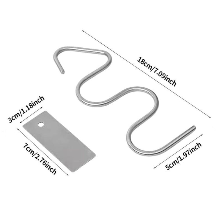 Stainless Steel Peanut Butter Stirrer Food Grade Material Kitchen Butter Jam Stirring Tool, Regular Model, Updated Model